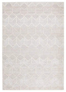 Visions-Winter Grey Brush Modern Rug