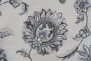 Nain Traditional Ivory Blue Rug