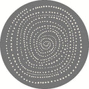 Terrazzo 40 Reversible Round Silver