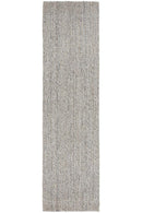 Arabella Grey Wool Jute Runner Rug