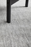 Azure Silver Rug