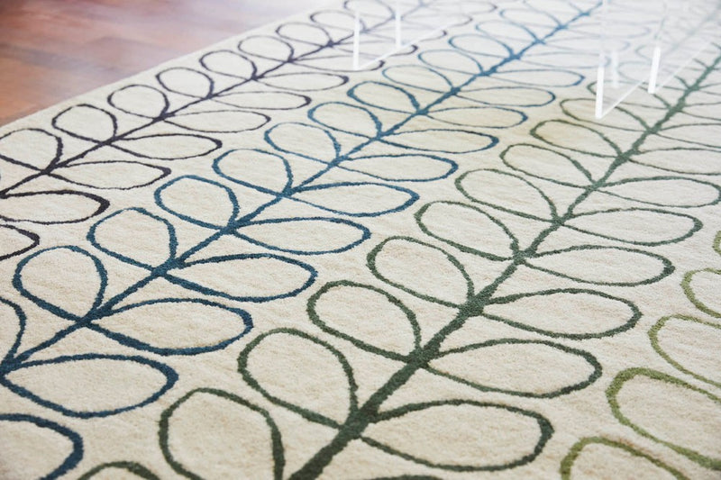 Orla Kiely Linear Stem Ombre Basil 061107