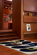 Orla Kiely Wild Rose Fawn 159605 Rug