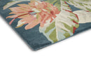 Sanderson Dahlia & Rosehip Teal 050608