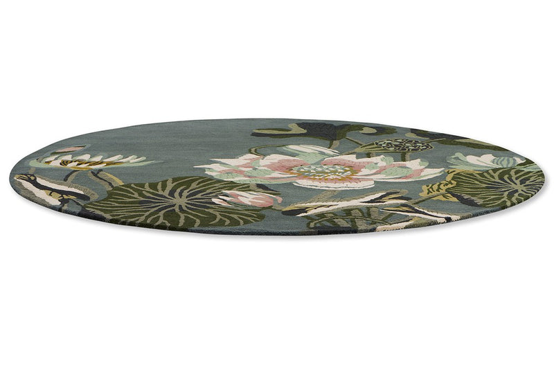 Wedgwood Waterlily Midnight Pond 038608 Round