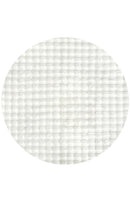Bubble White Machine Washable Rug