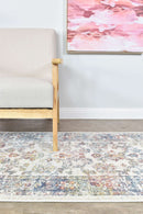 Morocco 94 Navy Cream Rug