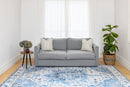Conrad Blue Non-Slip Rug