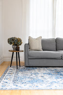 Conrad Blue Non-Slip Rug