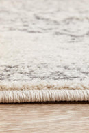 Chrome Rita Silver Round Rug