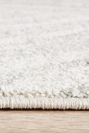 Chrome Savannah Silver Runner Rug