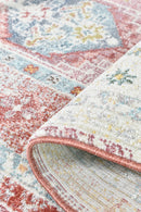 Morocco 14 Tile Rose Rug