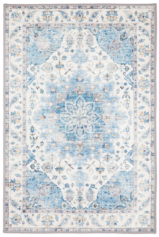 Conrad Blue Non-Slip Rug