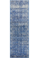 Evoke Oasis Navy Transitional Runner Rug