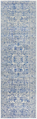 Evoke Frost Blue Transitional Rug