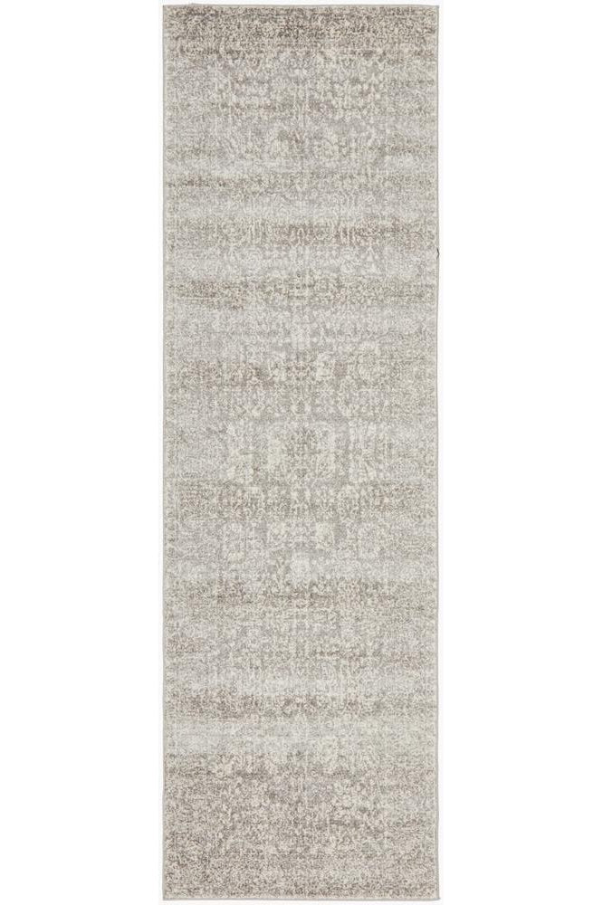 Evoke Homage Grey Transitional Runner Rug