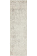 Evoke Diamond Grey Transitional Runner Rug