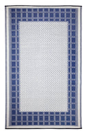 Europa Blue Reversible Outdoor Rug