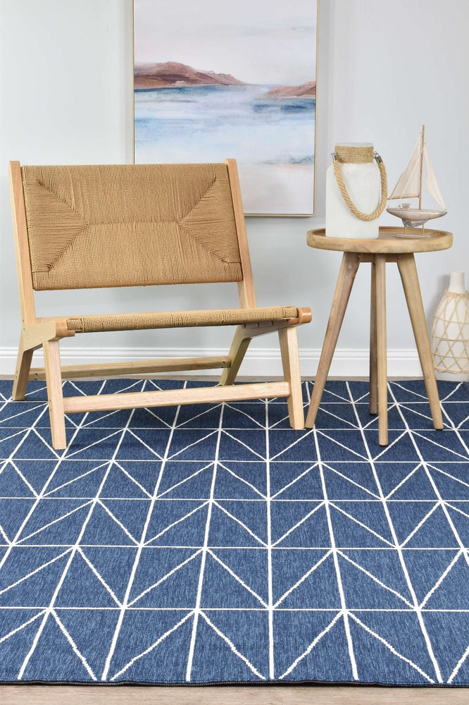Nevada 694 Indoor Outdoor Blue Rug
