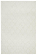 Huxley White Wool Rug