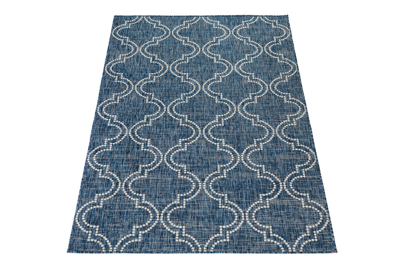 Jinju Blue Outdoor Rug