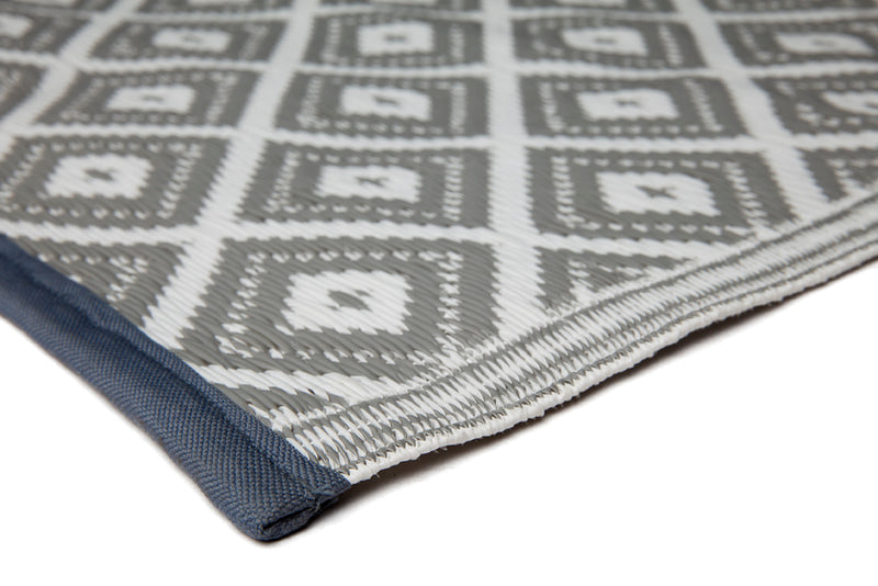 Kimberley Grey Reversible Outdoor Rug