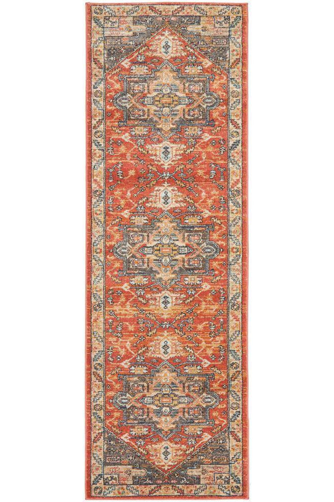 Legacy 850 Terracotta Runner Rug
