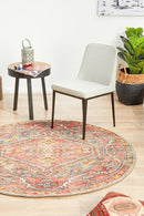 Legacy 856 Crimson Round Rug