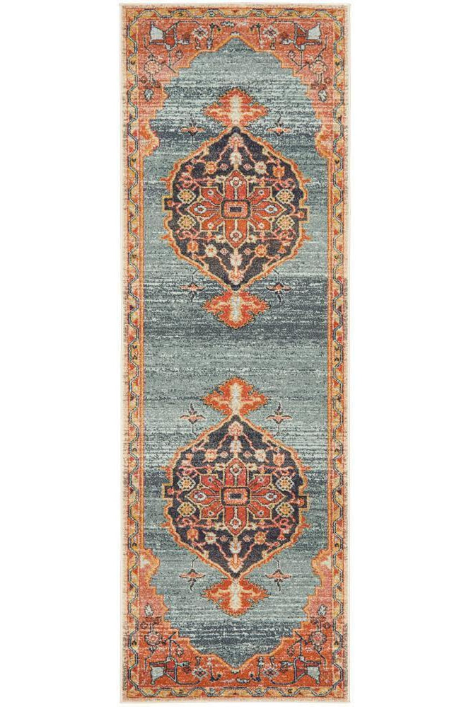 Legacy 862 Rust Runner Rug