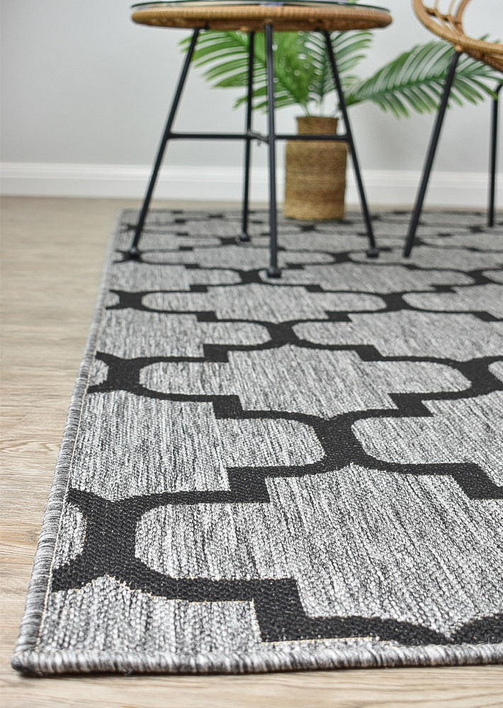 Alaska Indoor Outdoor 68 Grey Rug