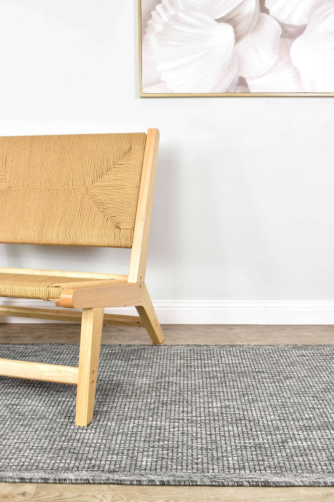 Alaska Indoor Outdoor 03 Dark Grey Rug