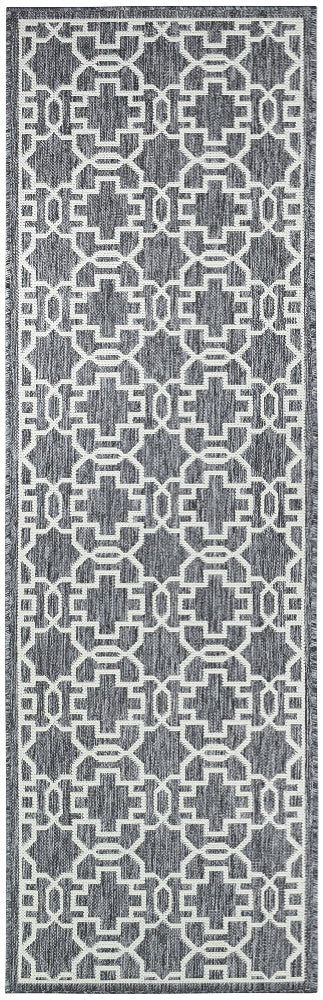 Alaska Indoor Outdoor 08 Grey Cream Rug