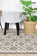 Alaska Indoor Outdoor 08 Brown Cream Rug