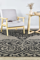 Alaska Indoor Outdoor 05 Brown Black Rug