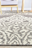 Alaska Indoor Outdoor 05 Brown Cream Rug