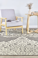 Alaska Indoor Outdoor 05 Brown Cream Rug