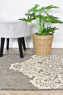 Alaska Indoor Outdoor 05 Brown Cream Rug