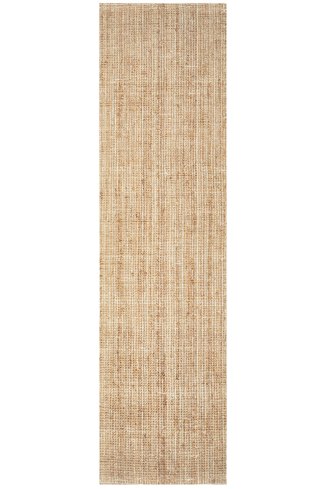 Madras Marlo Natural Jute Runner Rug