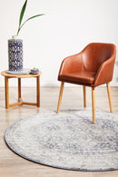 Mayfair Hugo Ocean Round Rug