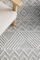 Maison Kate Grey Wool Rug