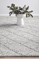 Maison Noah Grey Wool Rug