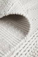 Maison Zoe Grey Wool Rug