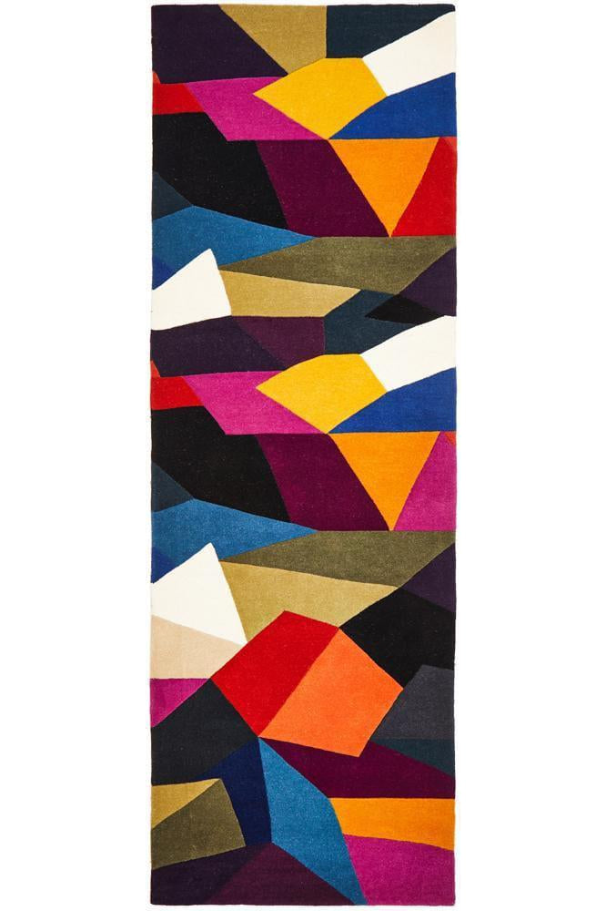 Matrix Pure Wool 906 Crayon Runner Rug