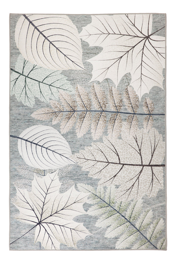 Maples Grey Non-Slip Rug
