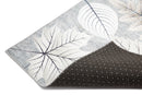 Maples Grey Non-Slip Rug