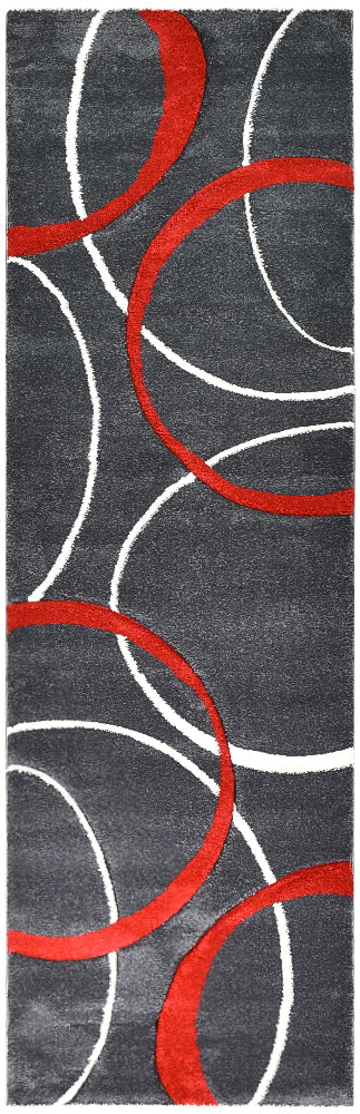 Dahlia 798 Red Rug