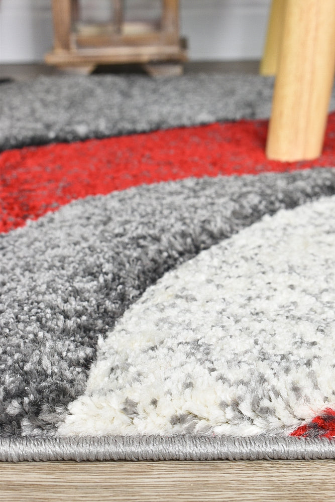 Dahlia 300 Red Rug