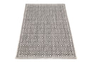 Moti Black & White Outdoor Rug