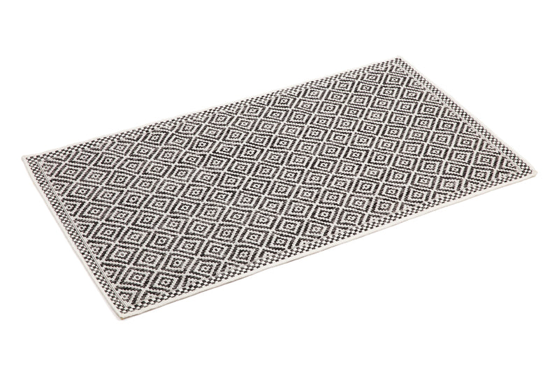 Moti Black & White Outdoor Rug