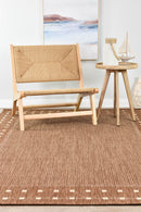 Patio Brown Outdoor Rug